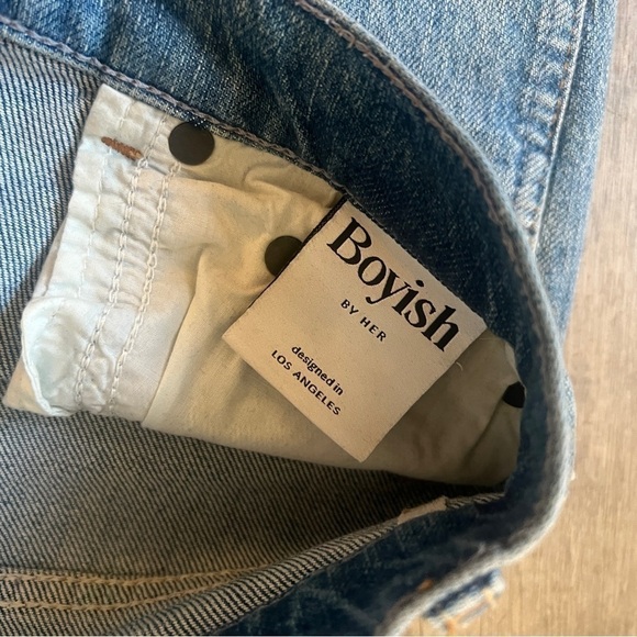 Boyish The Dempsey Straight Leg Jeans in Big Sleep Light Wash - Picture 11 of 11